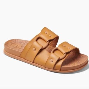 NWT REEF Cushion Vera Cruz sandals size 8 Natural